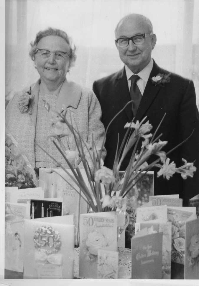 Sydney's 50th wedding anniversary