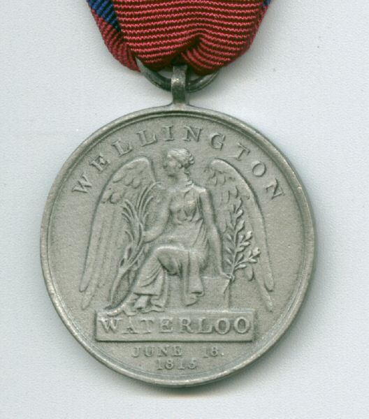 Waterloo Medal reverse